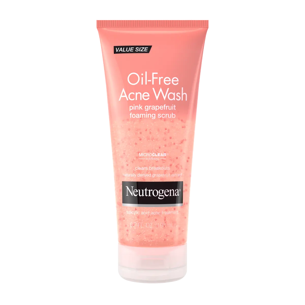Neutrogena® Oil-Free Acne Wash Pink Grapefruit Acne Wash Foaming Scrub product image 1