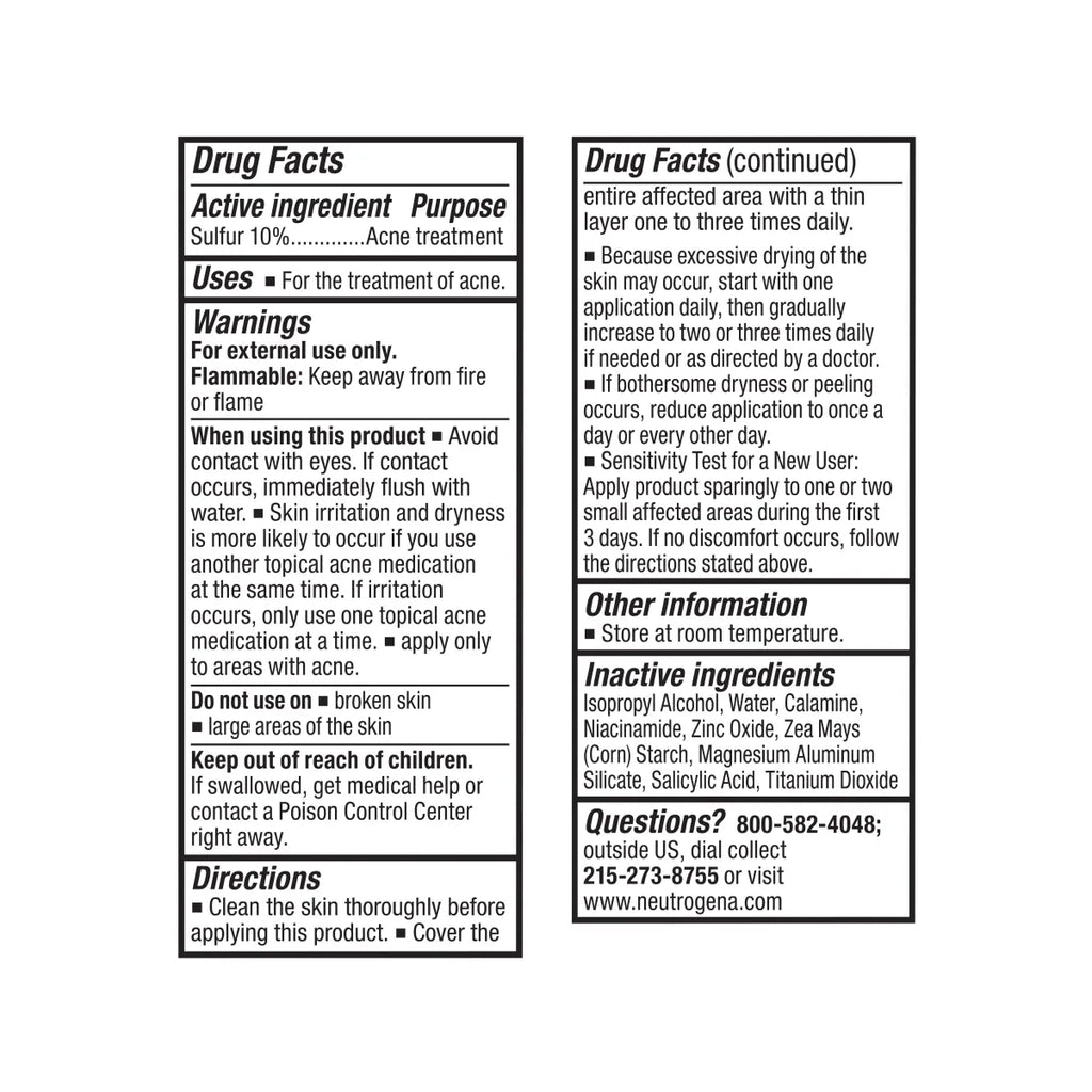 Neutrogena® Stubborn Acne Spot Drying Lotion product image 7