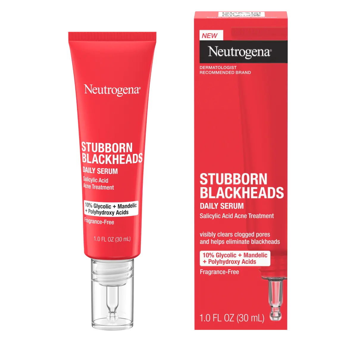 Neutrogena® Stubborn Blackheads Daily Acne Facial Serum product image 2