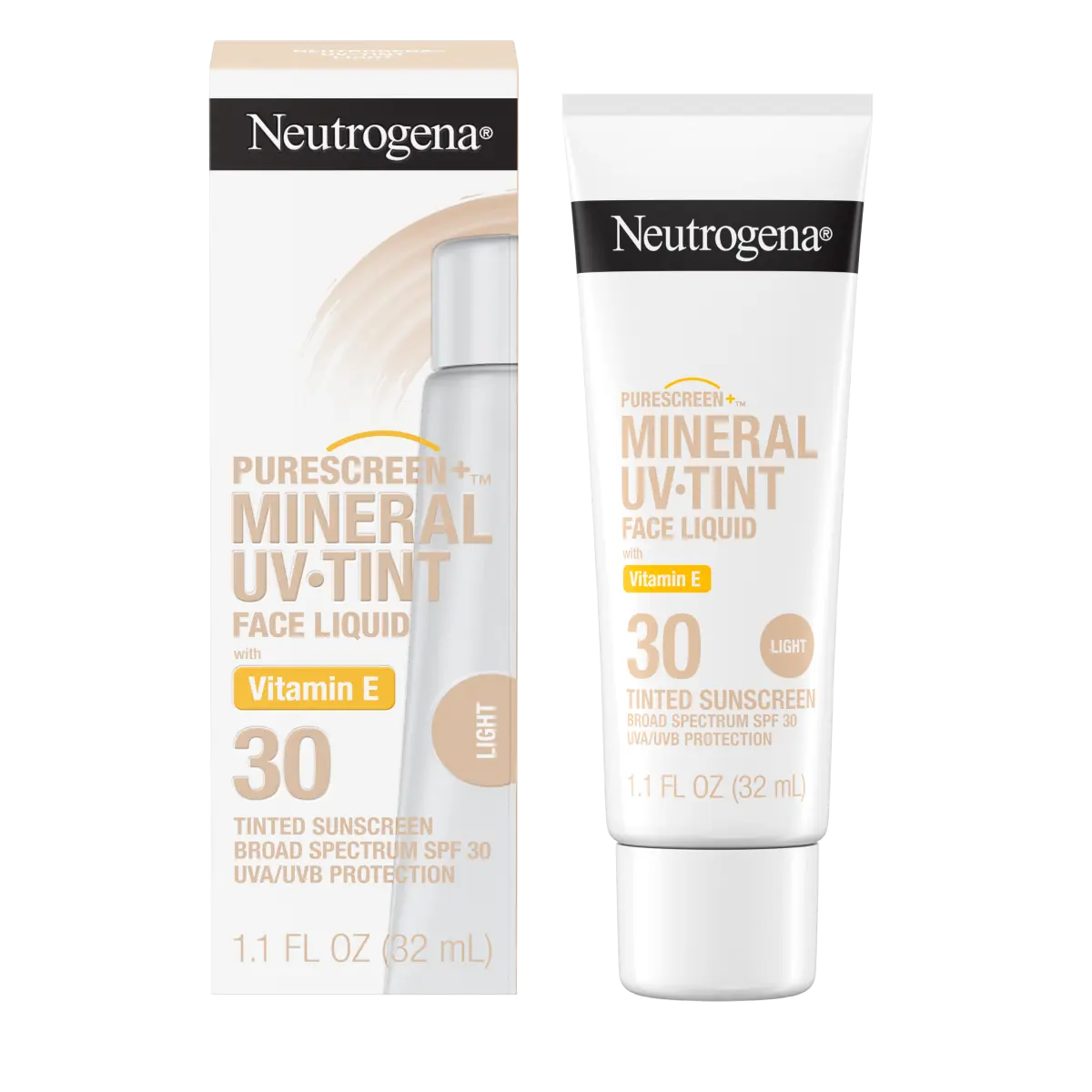 Neutrogena® Purescreen+™ Mineral UV Tint Face Liquid Sunscreen - Light product image 2
