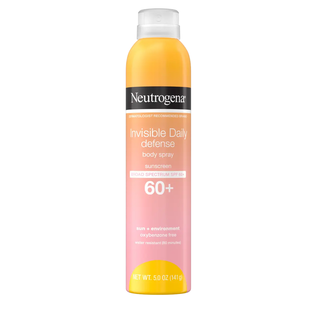 Neutrogena® Invisible Daily Defense Body Spray Sunscreen Broad Spectrum SPF 60+ product image 1