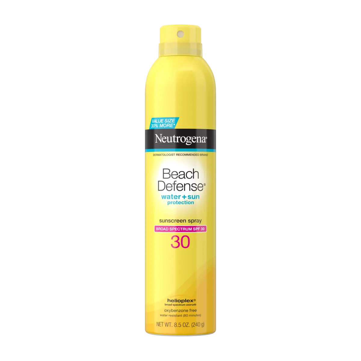 Beach Defense® Water + Sun Protection Sunscreen Spray Broad Spectrum SPF 30 product image 1