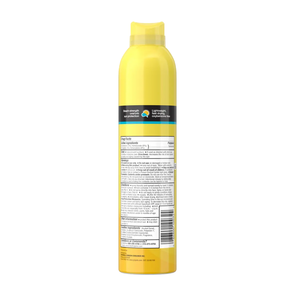 Beach Defense® Water + Sun Protection Sunscreen Spray Broad Spectrum SPF 30 product image 9