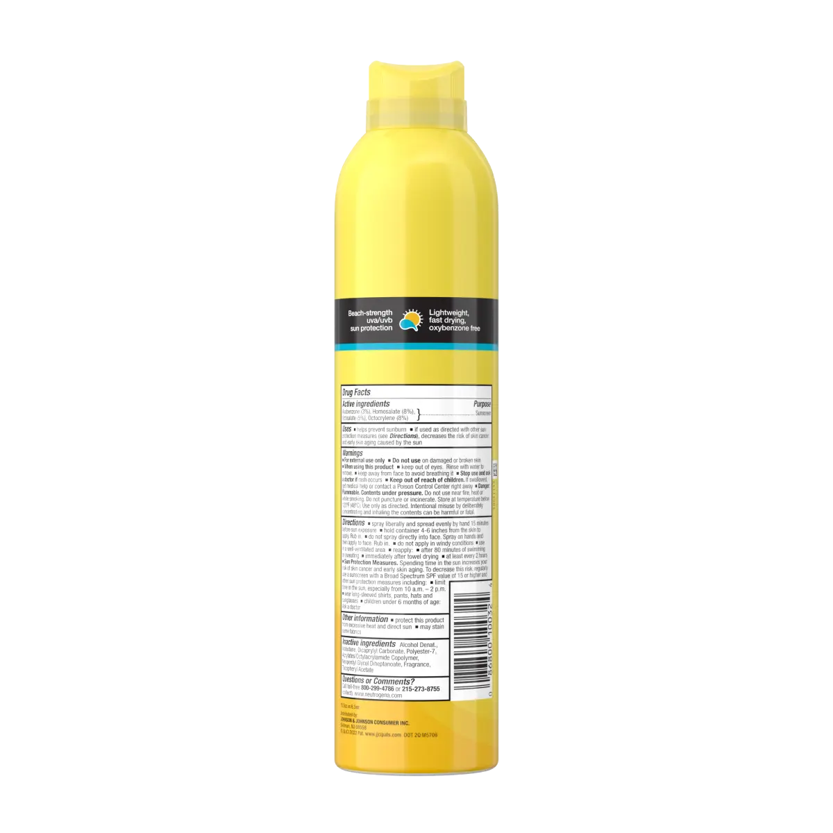 Beach Defense® Water + Sun Protection Sunscreen Spray Broad Spectrum SPF 30 product image 9
