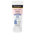 Neutrogena® Pure and Free Baby Mineral Sunscreen Broad Spectrum SPF 50 product image 1