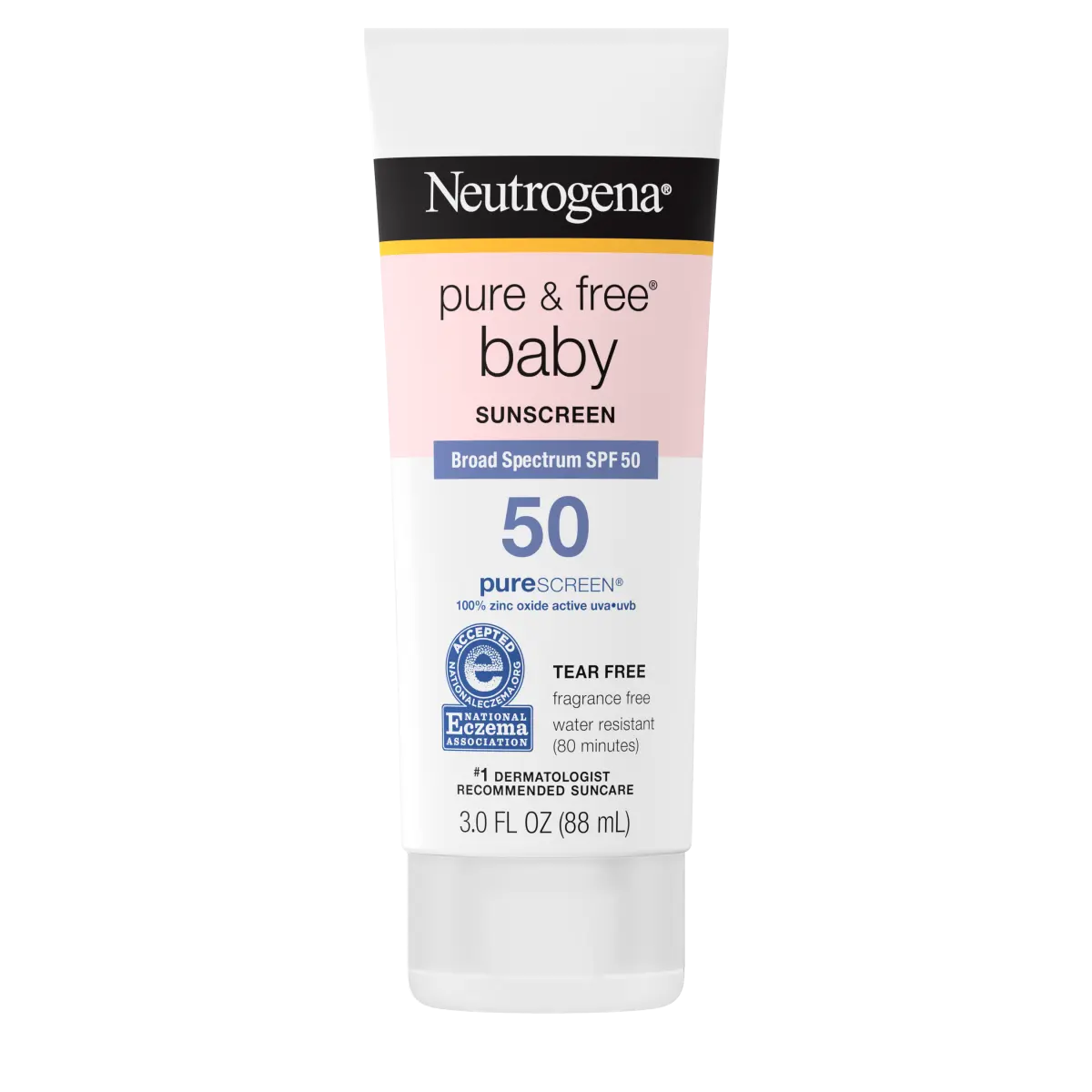 Neutrogena® Pure and Free Baby Mineral Sunscreen Broad Spectrum SPF 50 product image 1