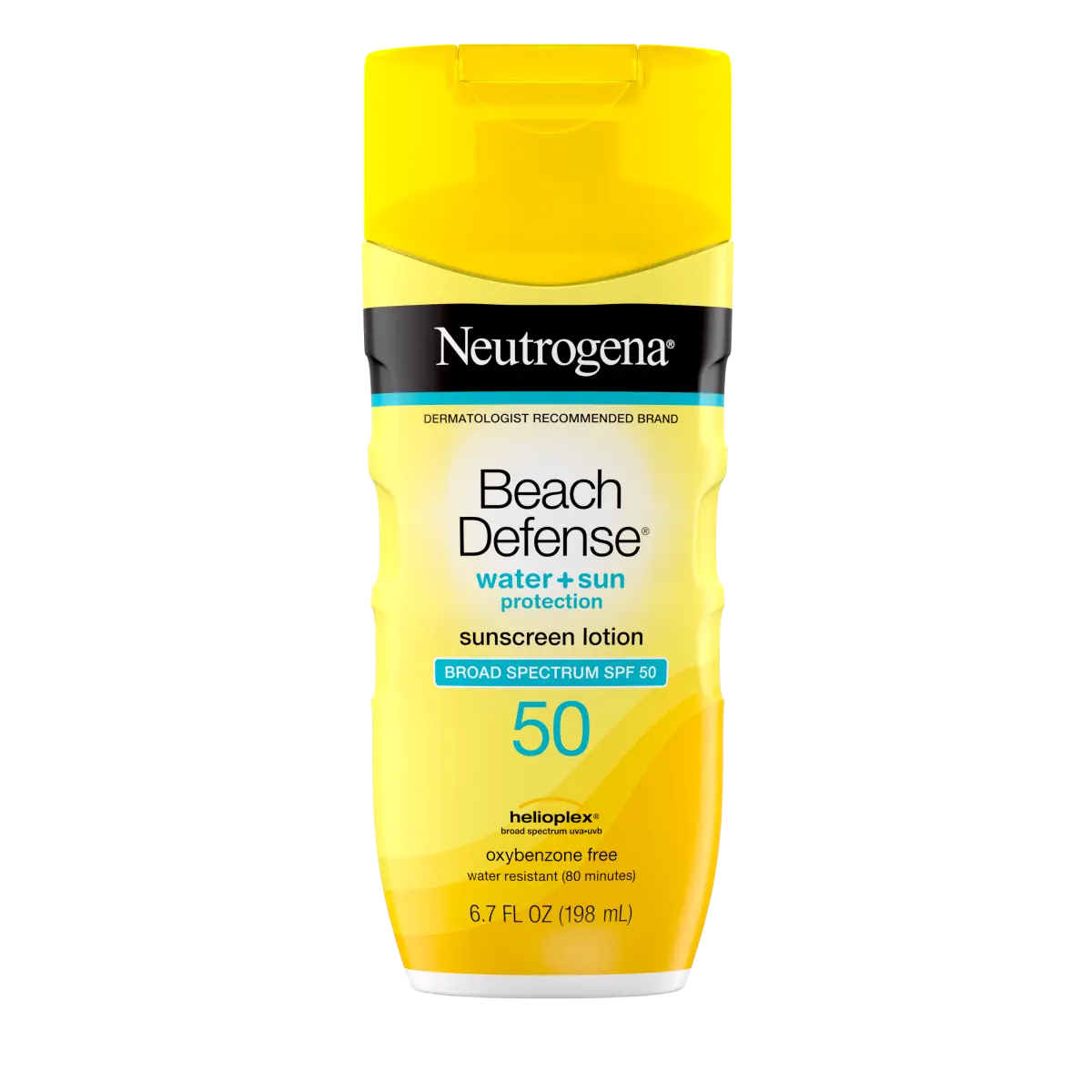 Beach Defense® Water + Sun Protection Sunscreen Lotion Broad Spectrum SPF 50 product image 1