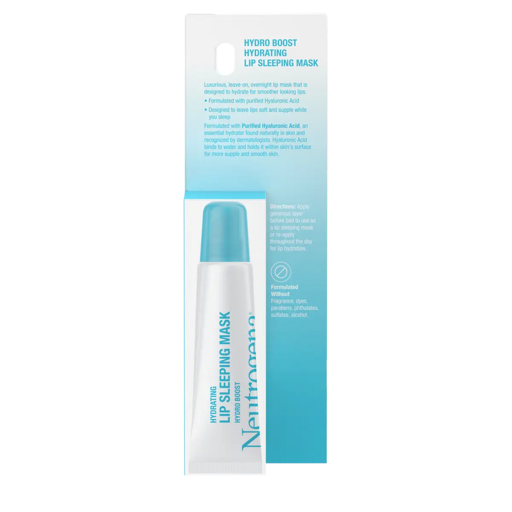 Neutrogena® Hydro Boost Hydrating Clear Lip Sleeping Mask with Hyaluronic Acid product image 8
