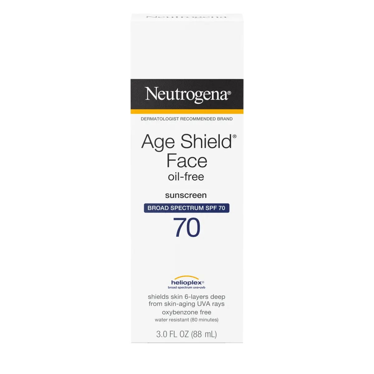 Neutrogena® Age Shield Face Lotion Sunscreen Broad Spectrum SPF 70 product image 1