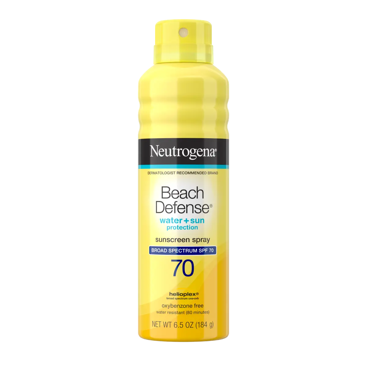 Beach Defense® Water + Sun Protection Sunscreen Spray Broad Spectrum SPF 70 product image 1