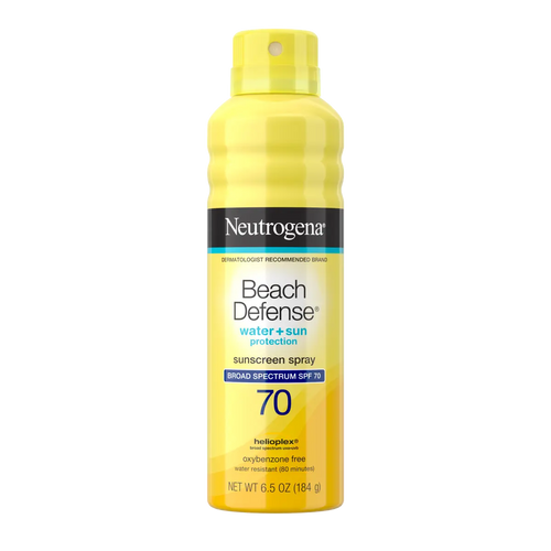 Beach Defense® Water + Sun Protection Sunscreen Spray Broad Spectrum SPF 70 product image 1