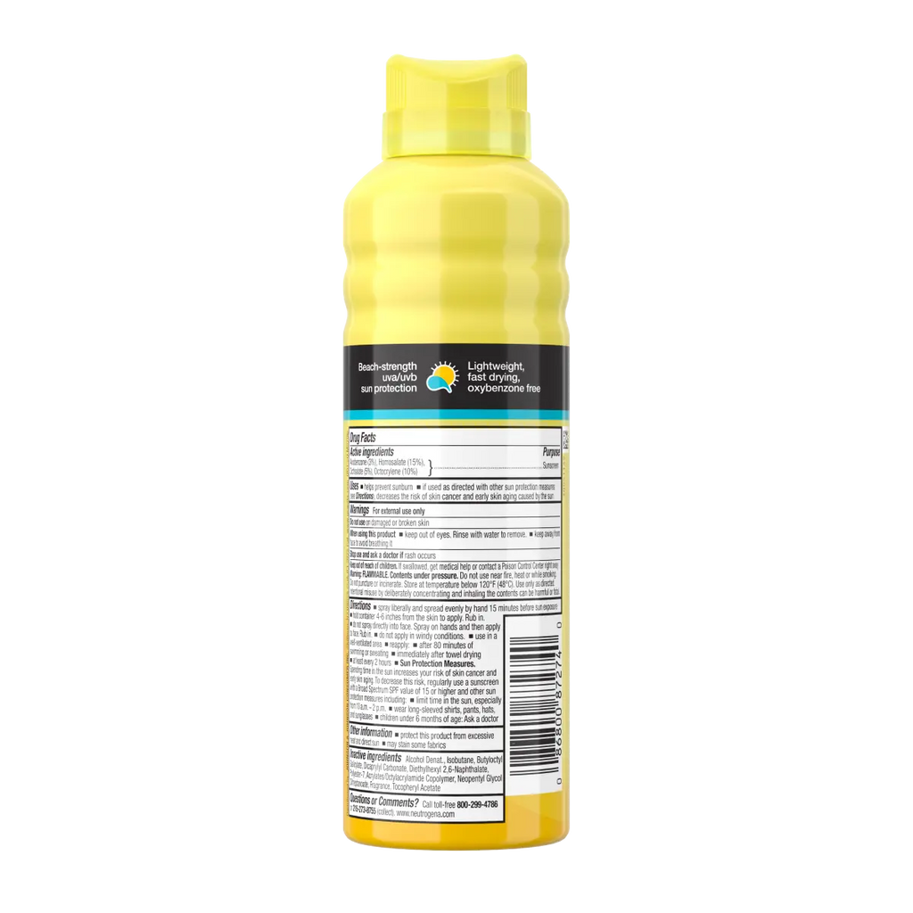 Beach Defense® Water + Sun Protection Sunscreen Spray Broad Spectrum SPF 70 product image 8