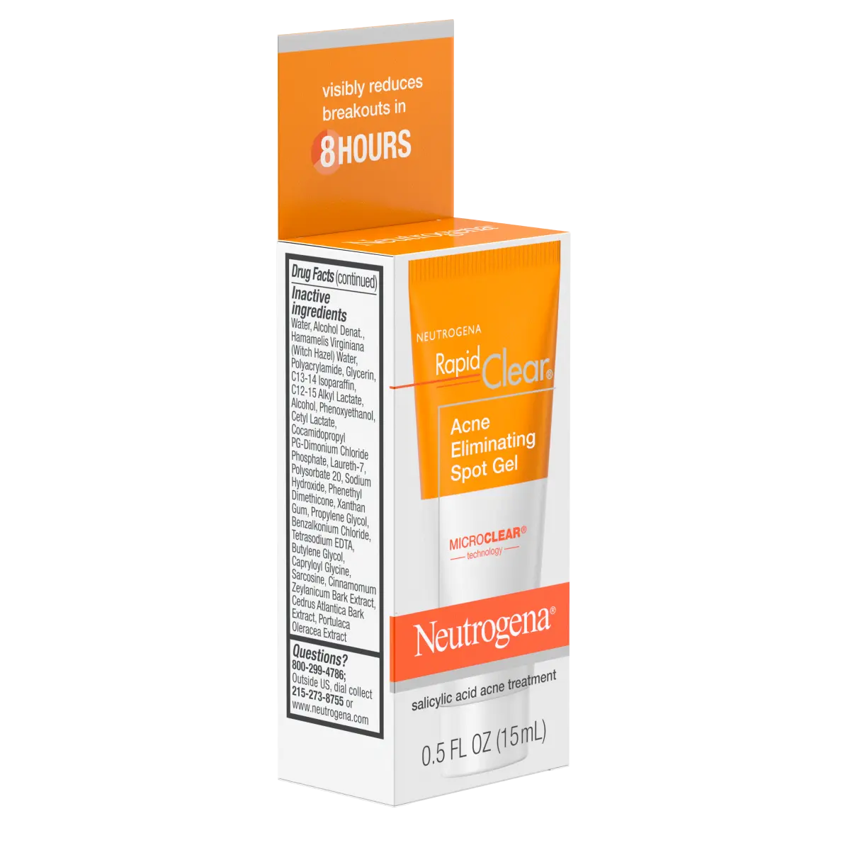 Neutrogena® Rapid Clear Acne Eliminating Spot Gel with Witch Hazel product image 3
