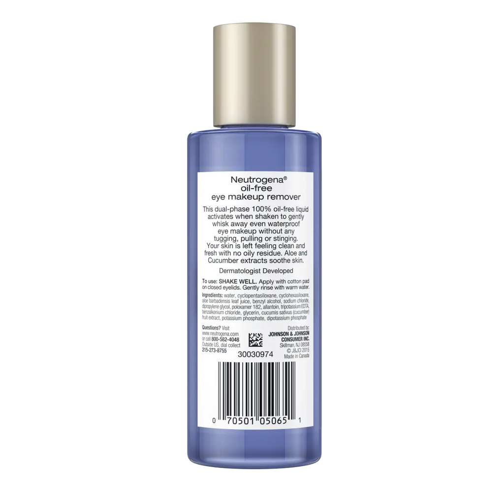 Neutrogena® Oil-Free Eye Makeup Remover product image 8