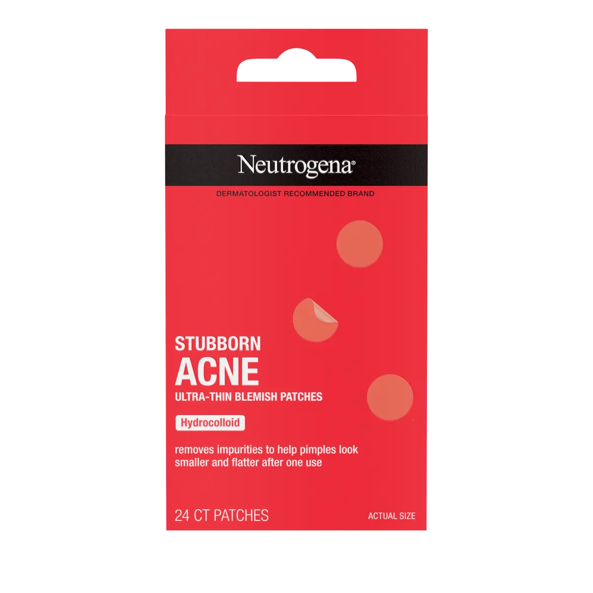 Neutrogena® Stubborn Acne Ultra-Thin Blemish Patches, Combination Pack, 24 Patches product image 1