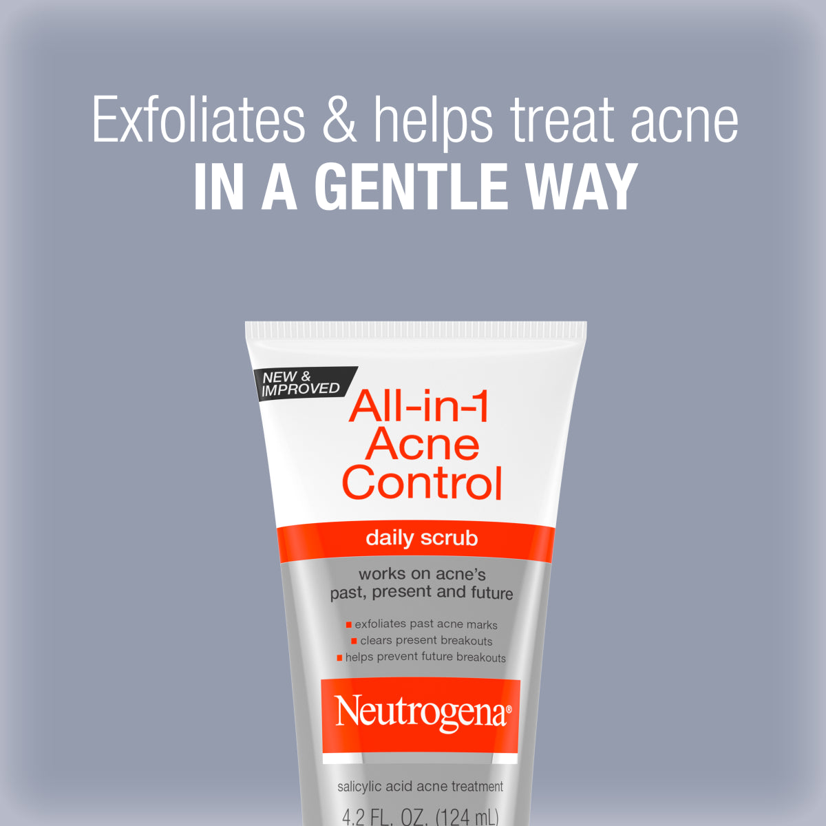 Neutrogena® All-in-1 Acne Control Daily Scrub product image 2
