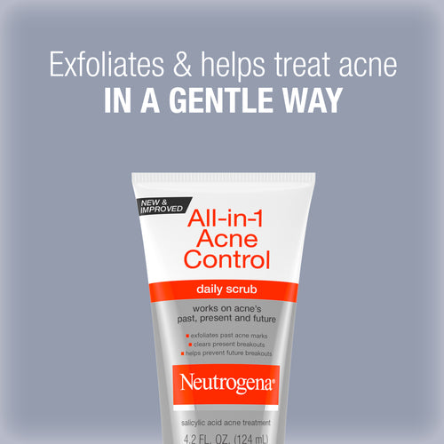 Neutrogena® All-in-1 Acne Control Daily Scrub product image 2