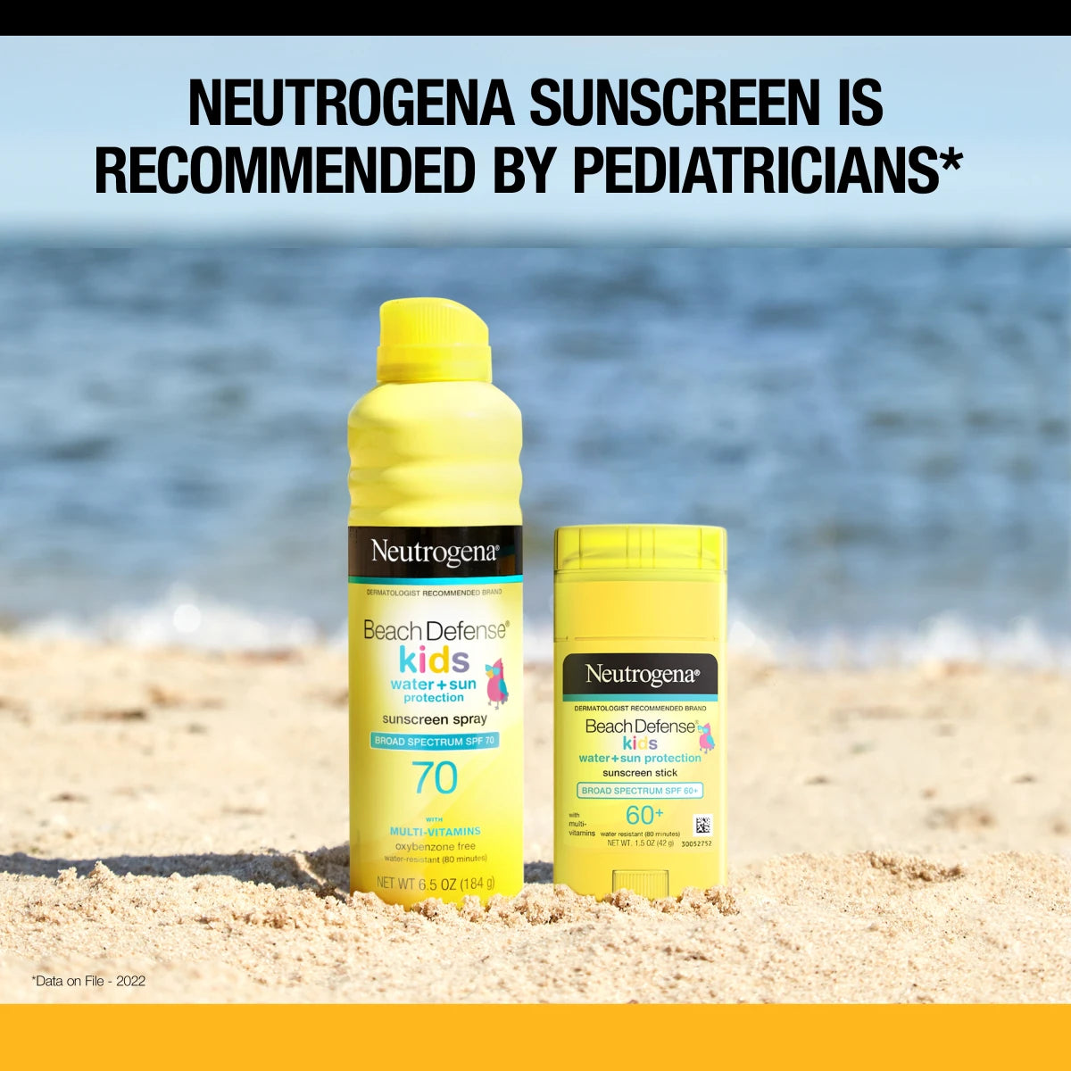 Neutrogena® Beach Defense Kids Sunscreen Stick with Broad Spectrum SPF 60+ product image 4