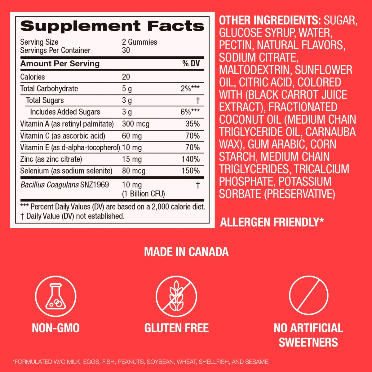 Neutrogena® Clear Complexion Antioxidant Gummies with Zinc, 60 Gummies product image 7