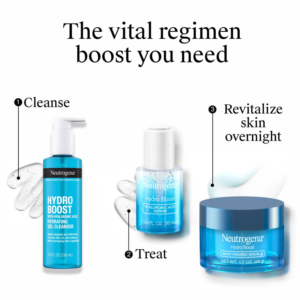 Neutrogena® Hydro Boost Night Pressed Serum with Hyaluronic Acid product image 8