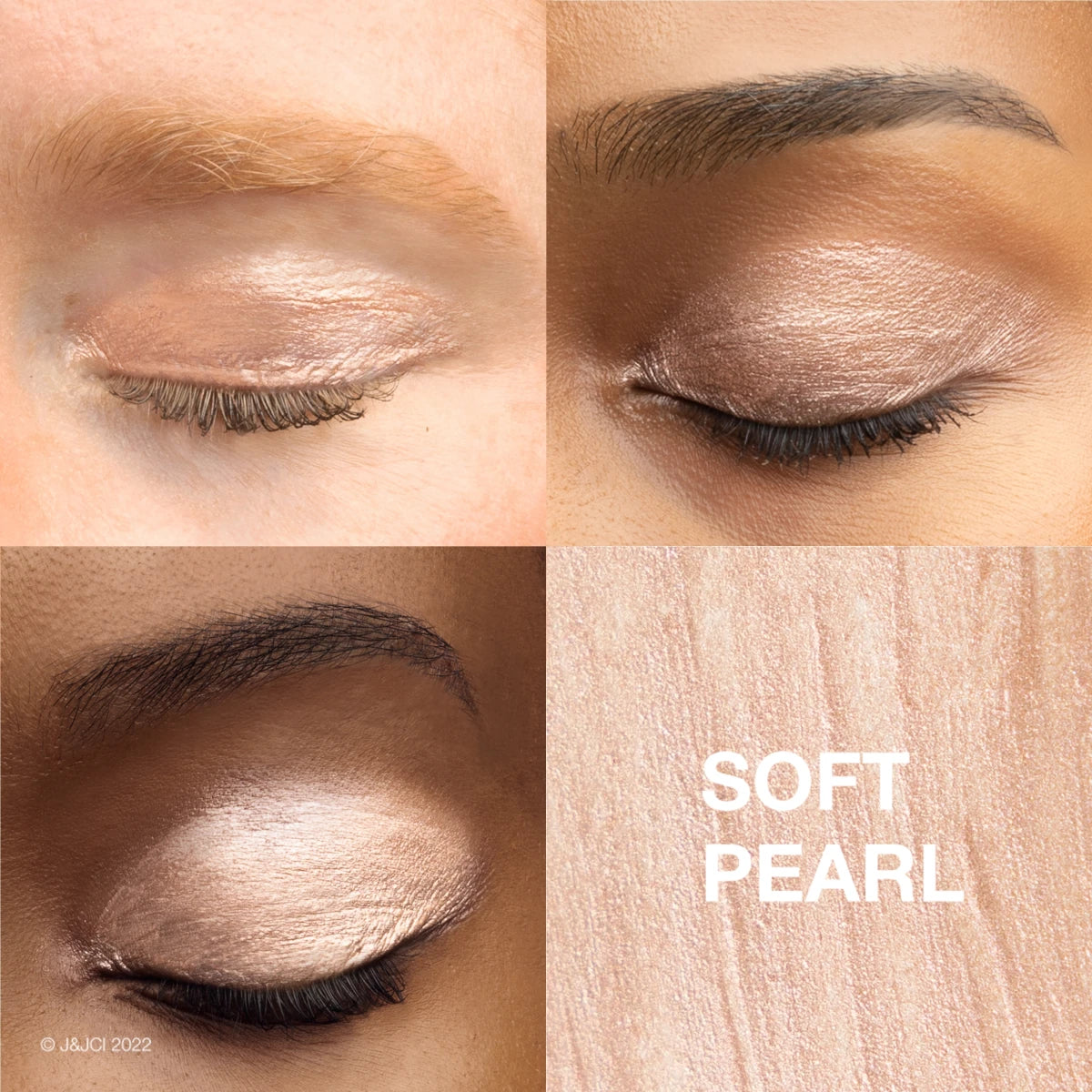 Sensitive Skin 2-in-1 Eyeshadow + Primer - Soft Pearl product image 4