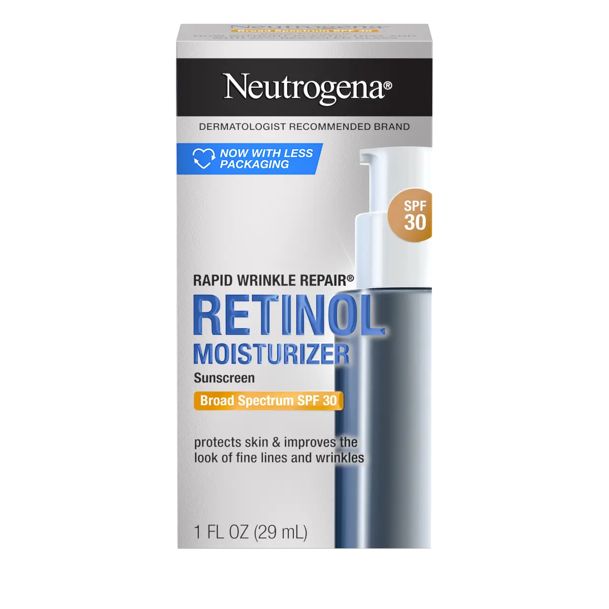 Neutrogena® Rapid Wrinkle Repair Retinol Moisturizer with Sunscreen Broad Spectrum SPF 30 product image 1