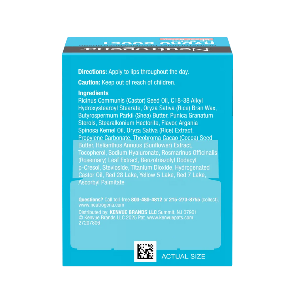 Neutrogena® Hydro Boost Hyaluronic Acid Lip Balm, Sheer Berry product image 9