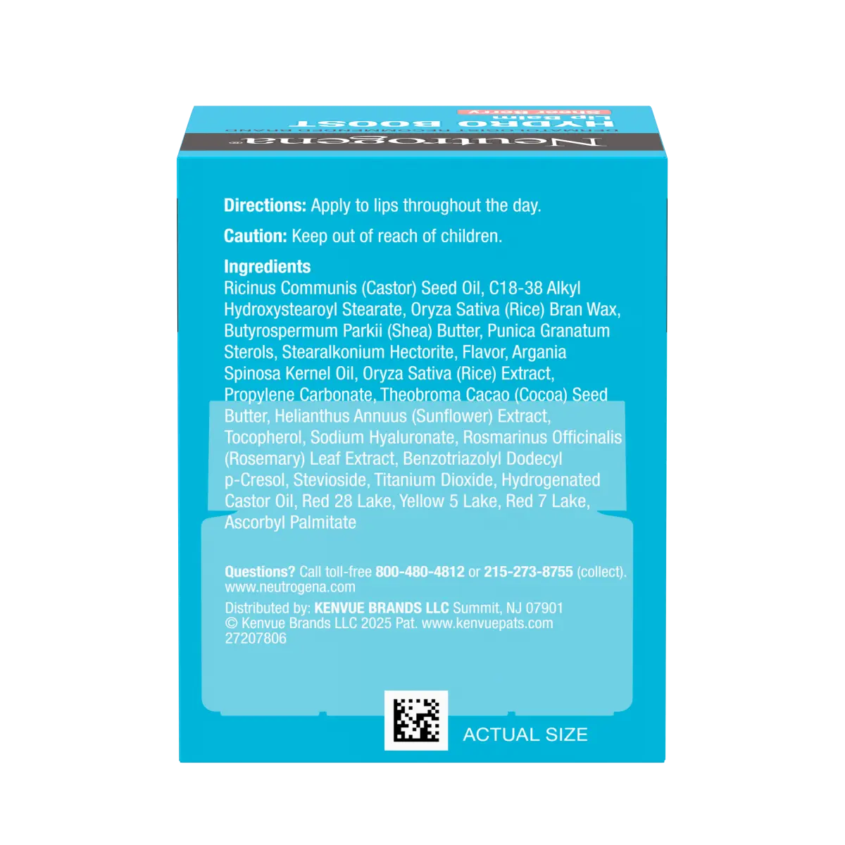 Neutrogena® Hydro Boost Hyaluronic Acid Lip Balm, Sheer Berry product image 9