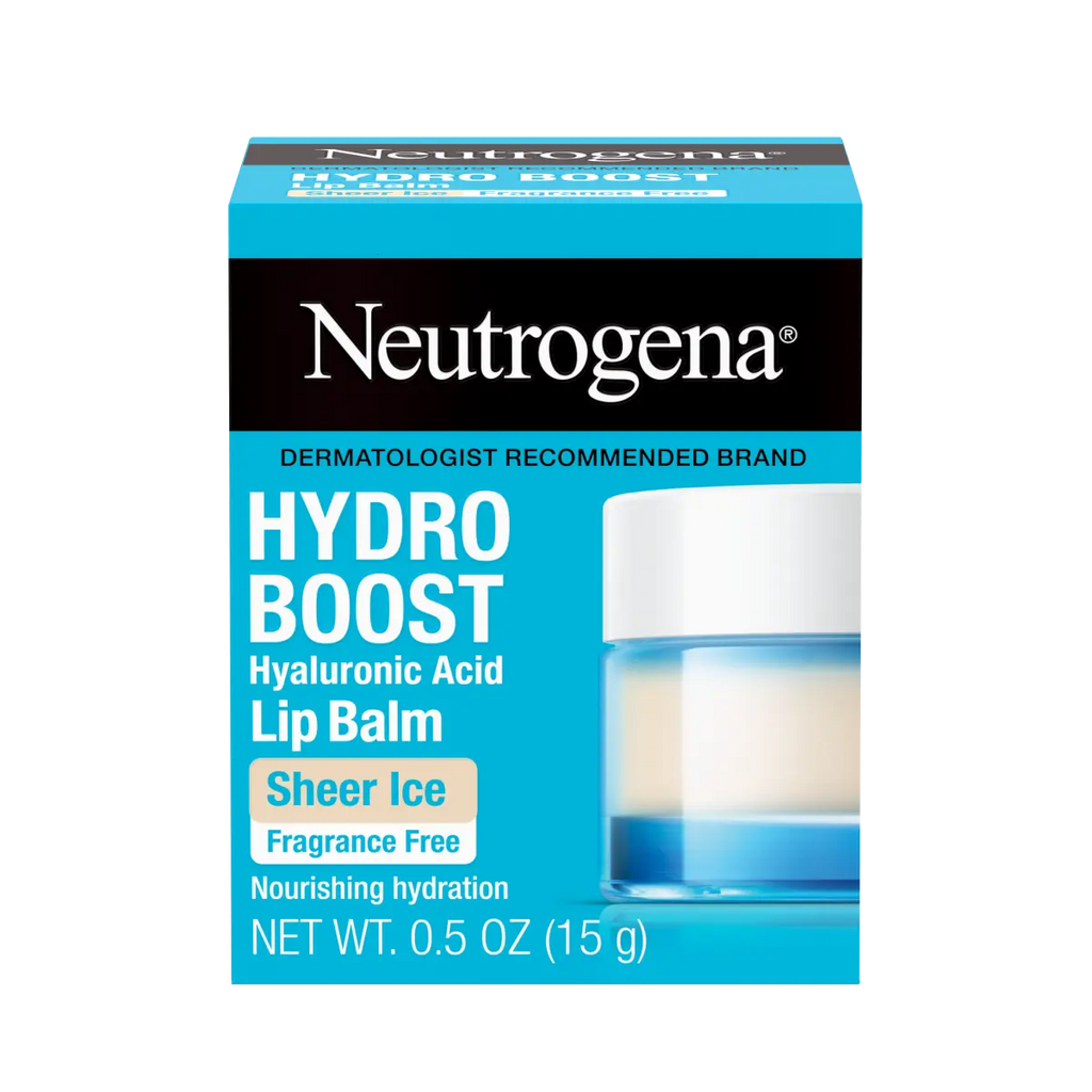 Neutrogena® Hydro Boost Hyaluronic Acid Lip Balm, Sheer Ice, Fragrance Free product image 1
