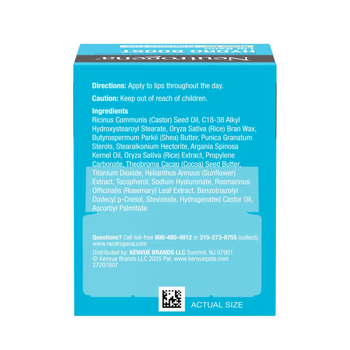 Neutrogena® Hydro Boost Hyaluronic Acid Lip Balm, Sheer Ice, Fragrance Free product image 9