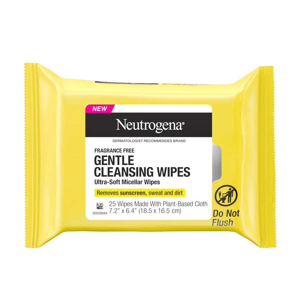 Neutrogena Gentle Cleansing Wipes, Ultra-Soft Micellar Wipes, Fragrance Free product image 1