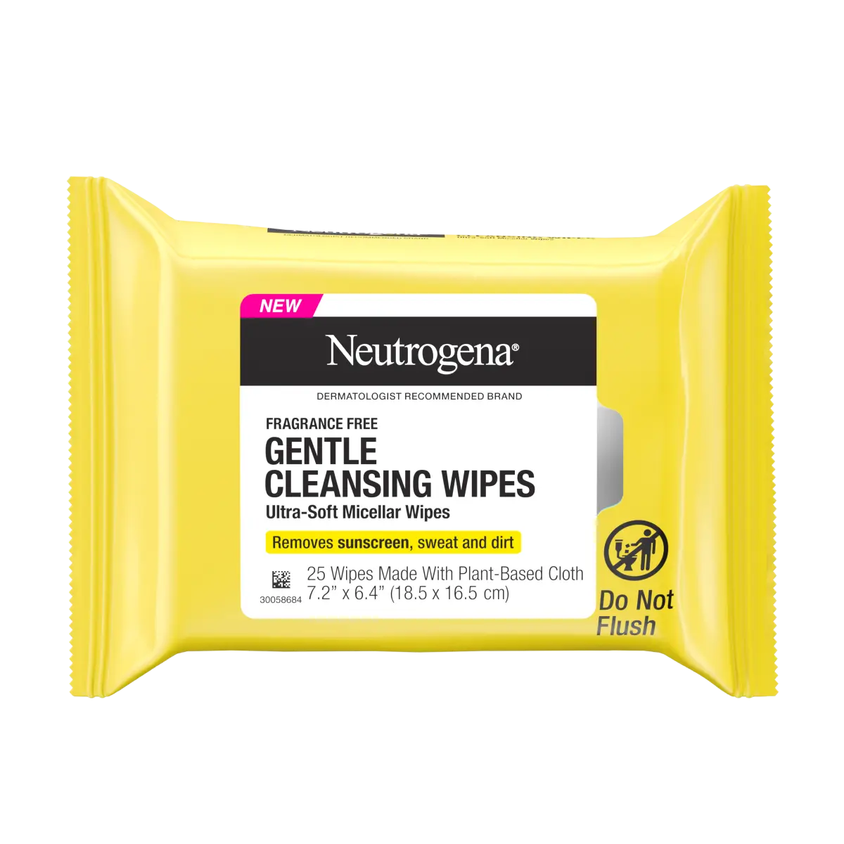 Neutrogena Gentle Cleansing Wipes, Ultra-Soft Micellar Wipes, Fragrance Free product image 1