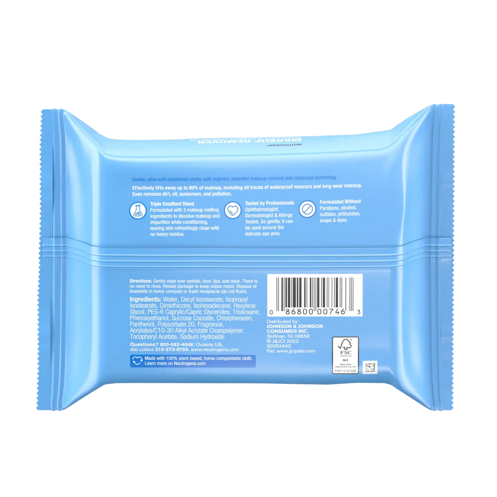 Neutrogena® Makeup Remover Cleansing Towelettes product image 7
