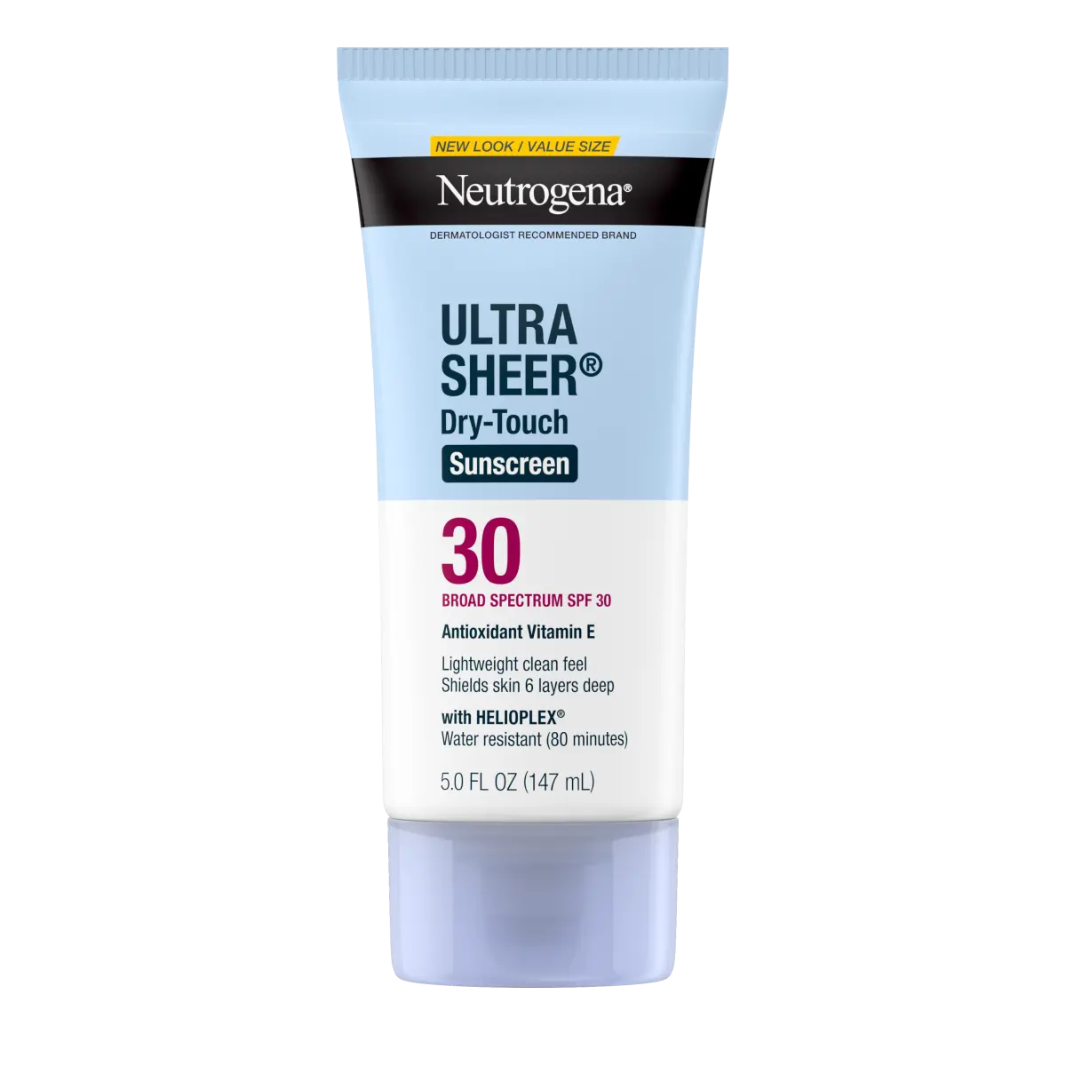 Neutrogena® Ultra Sheer Dry-Touch Sunscreen Lotion Broad Spectrum SPF 30 product image 1