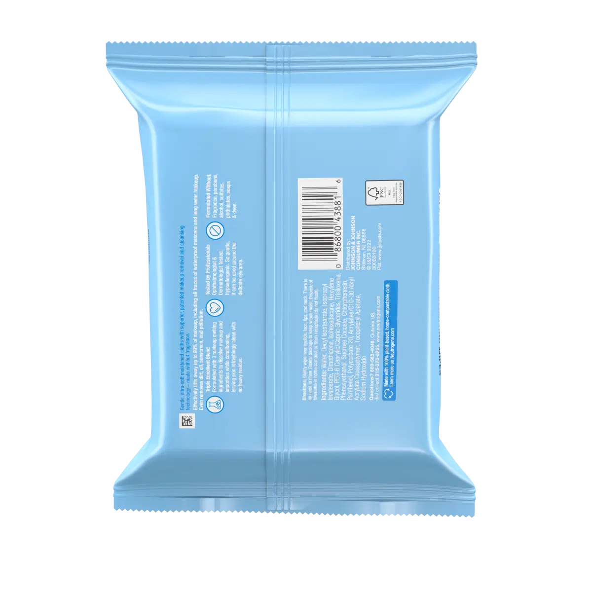 Neutrogena® Makeup Remover Cleansing Towelettes product image 18