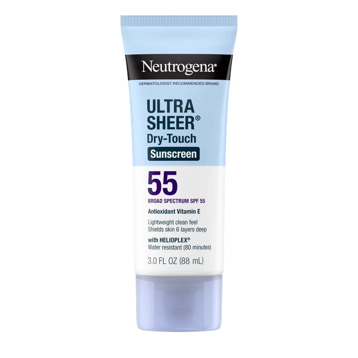 Neutrogena® Ultra Sheer Dry-Touch Sunscreen Lotion Broad Spectrum SPF 55 product image 1