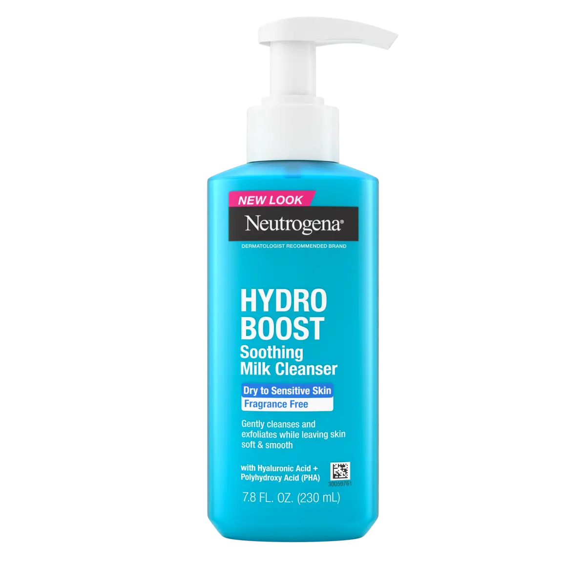 Neutrogena® Hydro Boost Soothing Milk Cleanser Fragrance Free product image 1