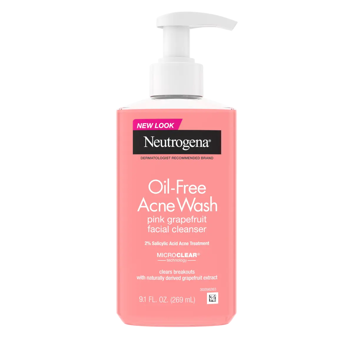 Neutrogena® Oil-Free Acne Wash Pink Grapefruit Facial Cleanser product image 1