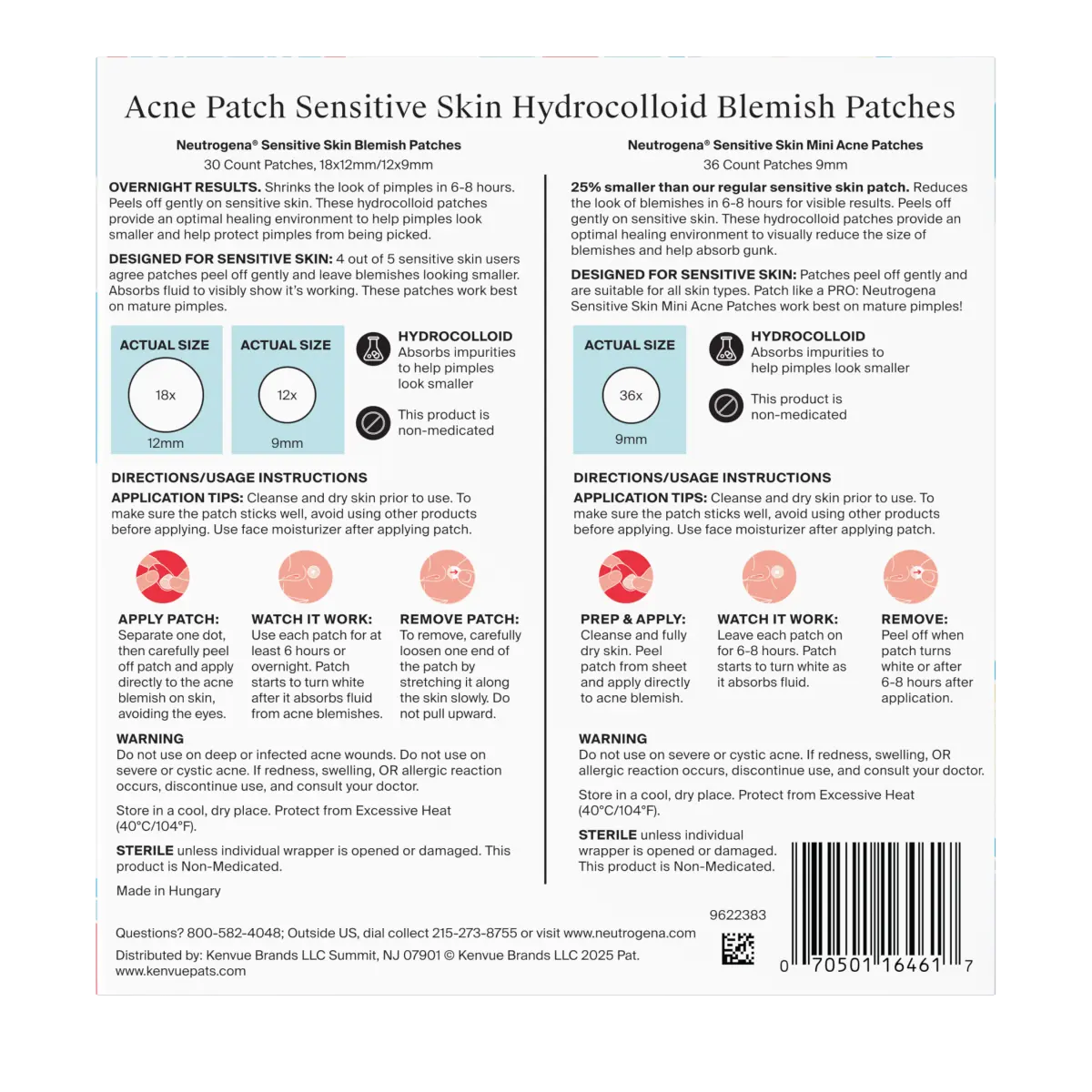 Neutrogena® Flawless Fix Sensitive Skin Acne Patch Duo, 2 Items product image 6