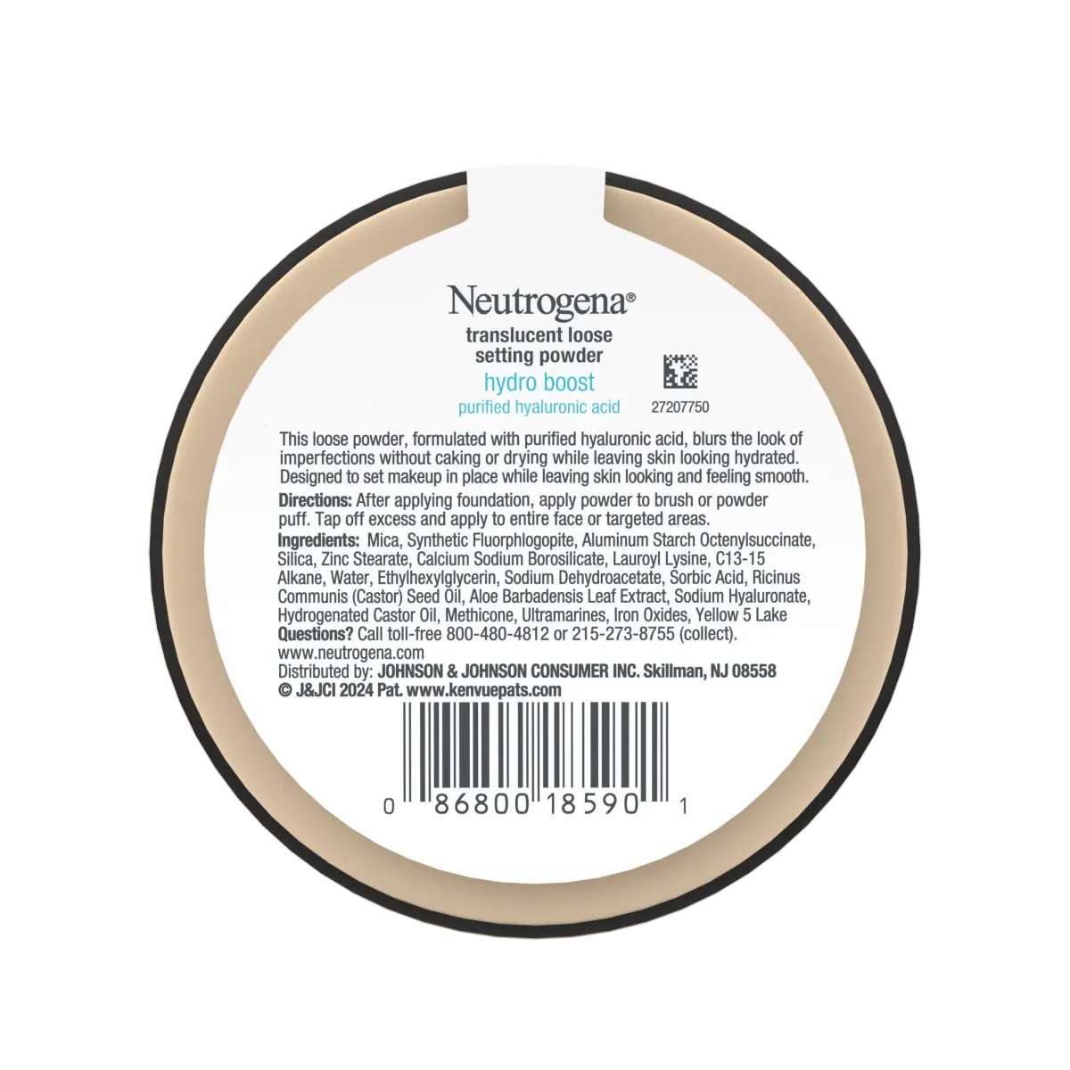 Neutrogena® Hydro Boost Translucent Lose Setting Powder product image 5