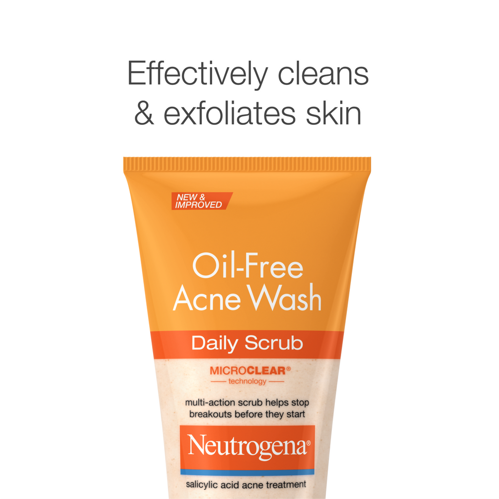 Neutrogena® Oil-Free Acne Wash Daily Scrub product image 8
