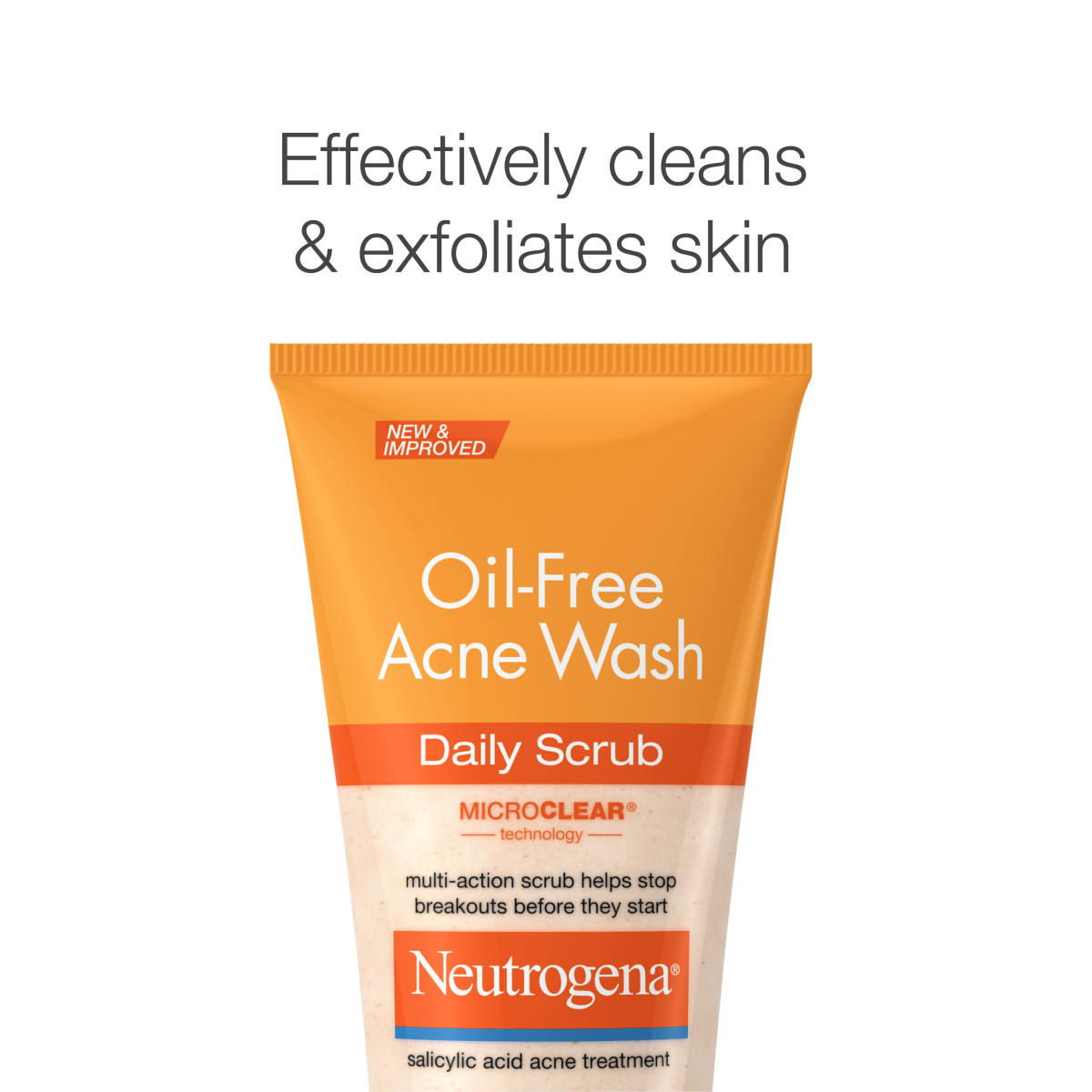 Neutrogena® Oil-Free Acne Wash Daily Scrub product image 8