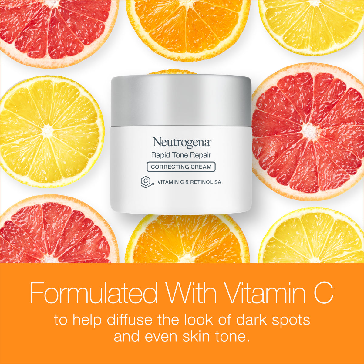 Neutrogena® Rapid Tone Repair Retinol + Vitamin C Correcting Cream product image 5