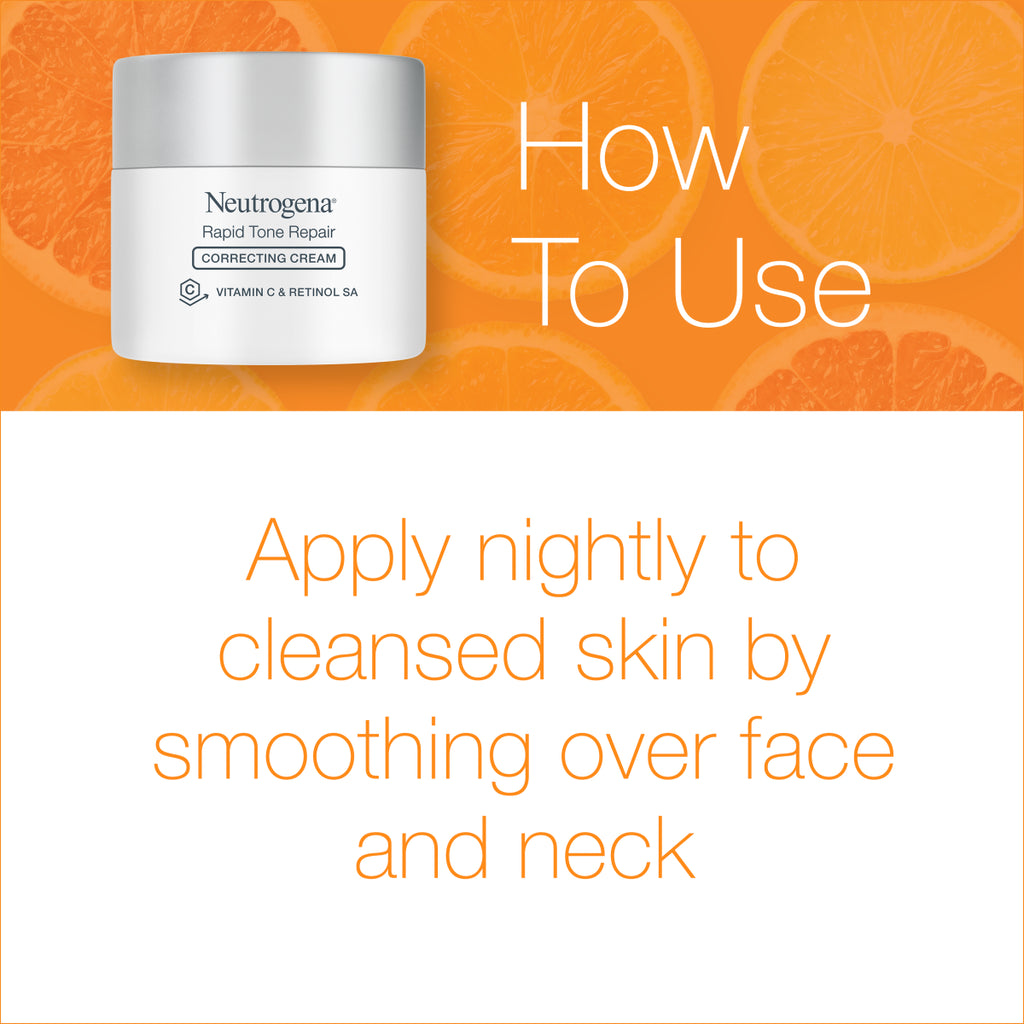 Neutrogena® Rapid Tone Repair Retinol + Vitamin C Correcting Cream product image 6