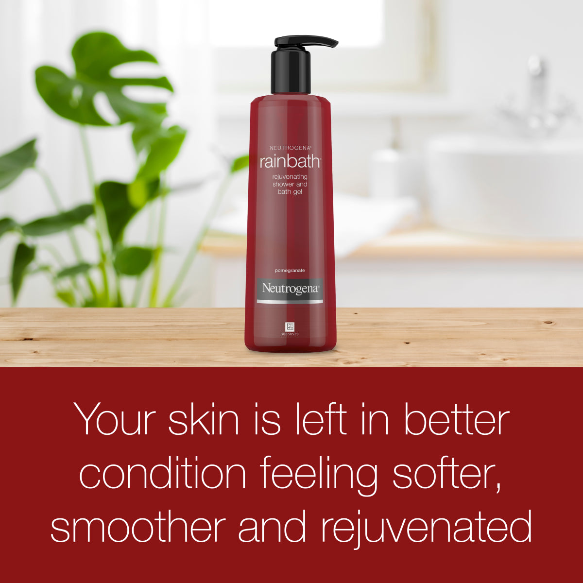 Neutrogena® RAINBATH Rejuvenating Shower And Bath Gel, Body Wash, Pomegranate product image 3