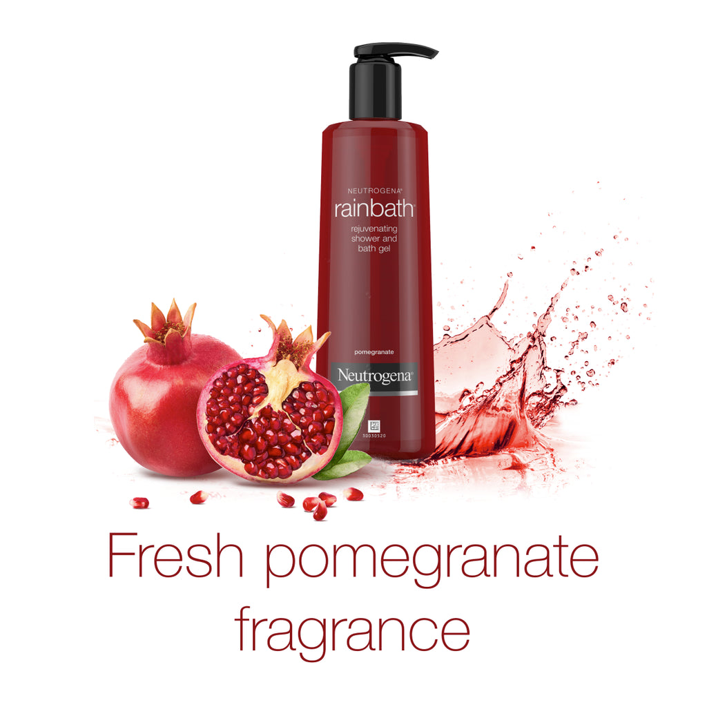 Neutrogena® RAINBATH Rejuvenating Shower And Bath Gel, Body Wash, Pomegranate product image 6