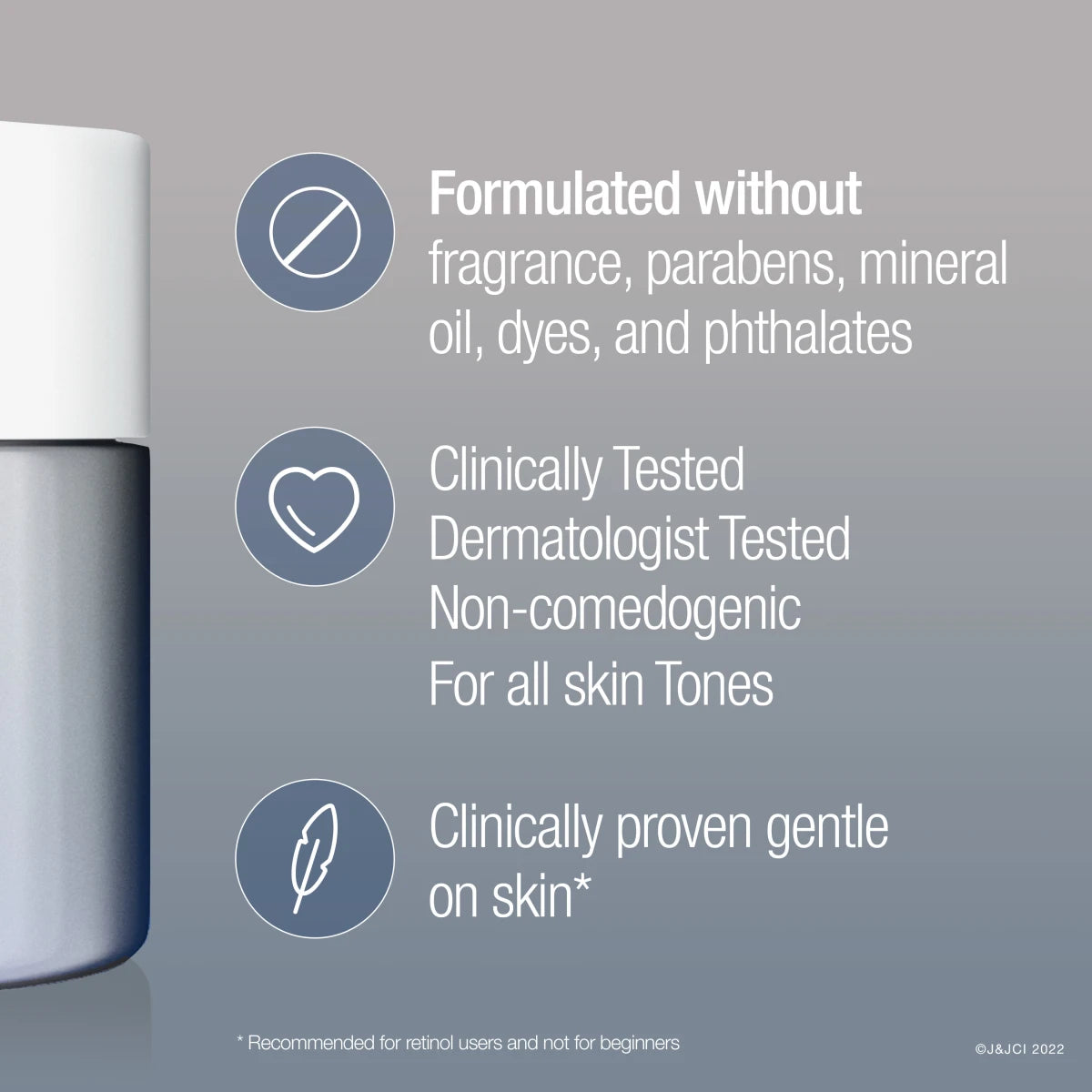Neutrogena® Rapid Wrinkle Repair Retinol Pro+ Night Cream, Fragrance Free product image 4