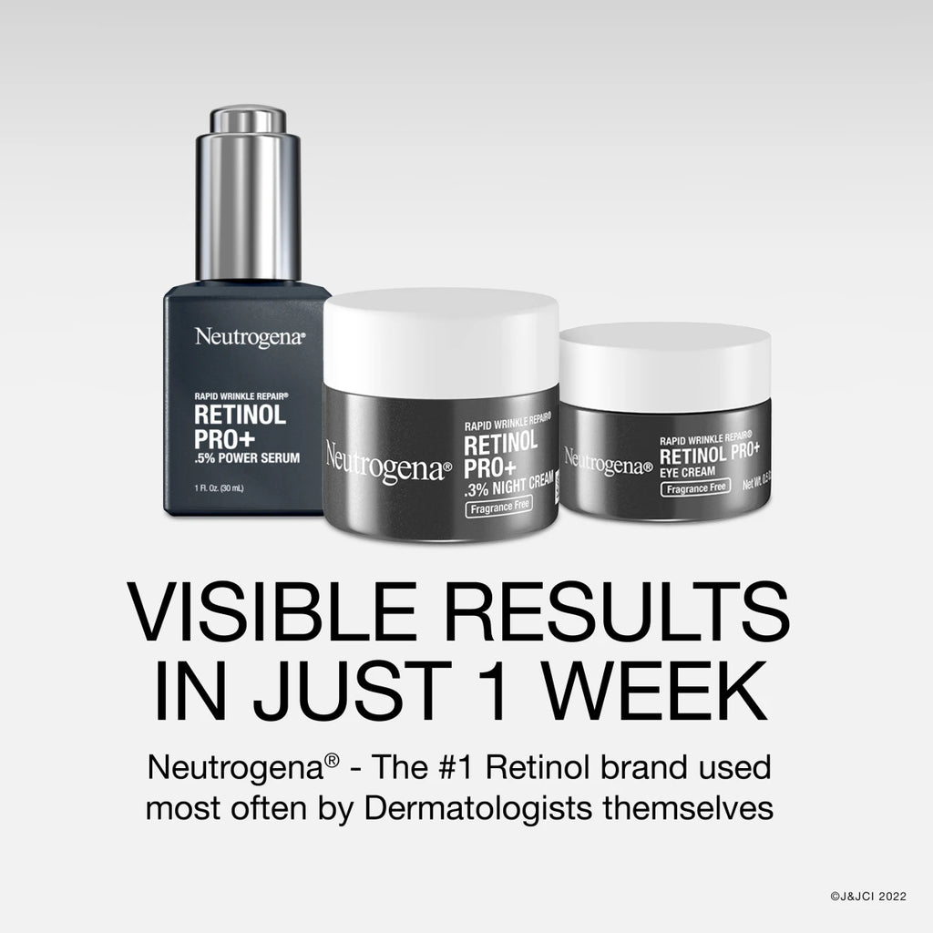 Neutrogena® Rapid Wrinkle Repair Retinol Pro+ Night Cream, Fragrance Free product image 5