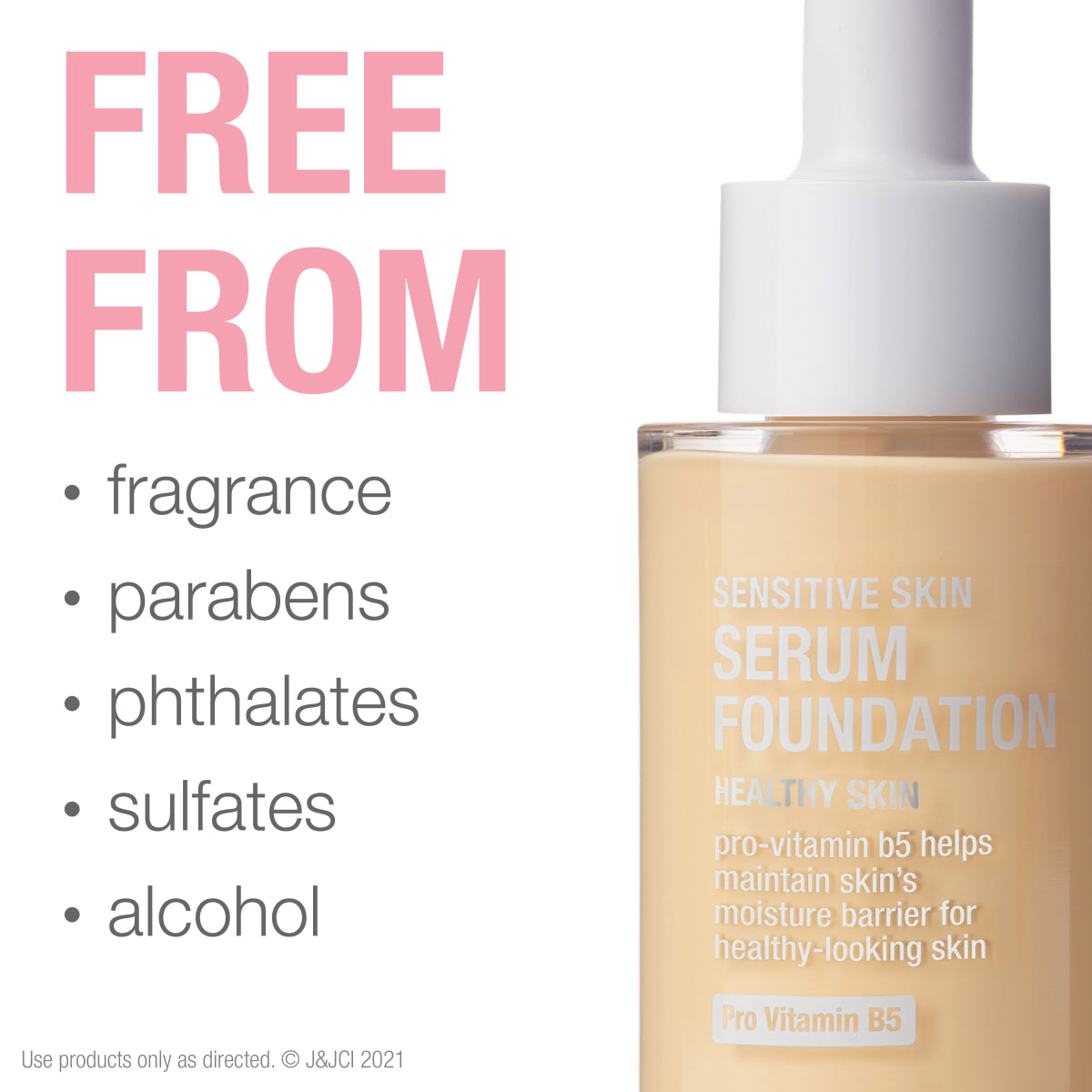 Neutrogena® Healthy Skin Sensitive Skin Serum Foundation, Light 01 product image 7
