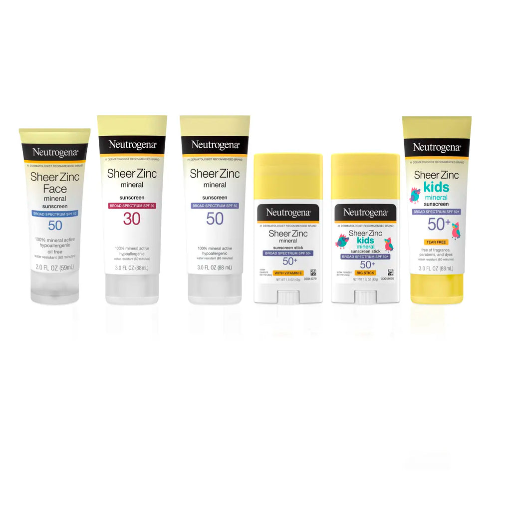 Neutrogena® Sheer Zinc Dry-Touch Sunscreen Broad Spectrum SPF 50 product image 6